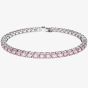 Swarovski Matrix Pink Tennis Bracelet 5648931 M