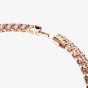 Swarovski Matrix White Rose Gold Plated Tennis Bracelet 5657659 M