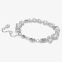 Swarovski Mesmera White Mixed Cuts Rhodium Plated Bracelet 5661529 (M)