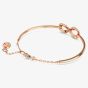 Swarovski Hyperbola Rose Gold Plated Infinity Bangle 5679443