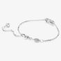 Swarovski Hyperbola Rhodium Plated White Infinity Bracelet 5679664
