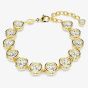 Swarovski Imber Gold Plated White Crystal Bracelet 5682586