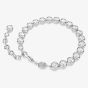 Swarovski Imber Rhodium Plated White Crystal Tennis Bracelet 5682666