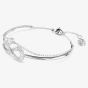 Swarovski Hyperbola Rhodium Plated Infinity Bangle 5684049
