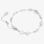 Swarovski Idyllia Rhodium Plated Snowflake Bracelet 5691485