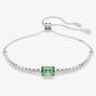 Swarovski Matrix Tennis Green Zirconia Crystal Bracelet 5693411