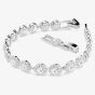 Swarovski Una Angelic Tennis Round Cut Crystals Bracelet 5682279