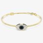 Swarovski Symbolica Gold Tone Plated Evil Eye Bangle 5692171