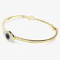 Swarovski Symbolica Gold Tone Plated Evil Eye Bangle 5692171