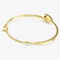 Swarovski Symbolica Gold Tone Plated Evil Eye Bangle 5692171