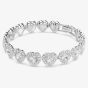 Ariana Grande X Swarovski Capsule White Crystal Heart Bracelet 5720860
