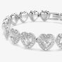 Ariana Grande X Swarovski Capsule White Crystal Heart Bracelet 5720860