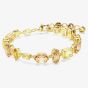 Swarovski Gema Gold Tone Plated Mixed Yellow Crystal Bracelet 5718072