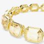 Swarovski Millenia Gold Tone Plated Octagonal Crystal Tennis Bracelet 5720912