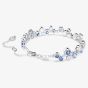 Swarovski Constella Rhodium Plated Blue & White Crystal Bracelet 5722479