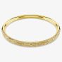 Swarovski Sublima Gold Tone Plated Snow Pave Bangle 5723337