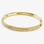 Swarovski Sublima Gold Tone Plated Snow Pave Bangle 5723337