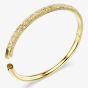 Swarovski Sublima Gold Tone Plated Snow Pave Bangle 5723337