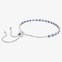 Swarovski Matrix Rhodium Plated Blue & White Zirconia Toggle Bracelet 5725854