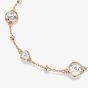 Swarovski Imber Rose Gold Tone Plated White Crystal Bracelet 5730677