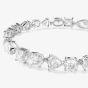 Swarovski Mesmera Rhodium Plated Mixed White Zirconia Bracelet 5731959