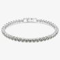 Swarovski Imber Rhodium Plated Black Crystal Tennis Bracelet 5734238