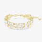 Swarovski Mesmera Gold Tone Plated Zirconia Bracelet 5743827
