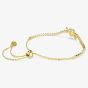 Swarovski Idyllia Gold Tone Plated Arrow Heart Bracelet 5744061