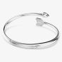 Swarovski Idyllia Rhodium Plated Silver Arrow Bangle 5737264 (M)