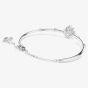 Swarovski Constella Rhodium Plated Round Cut Zirconia Bracelet 5743523