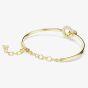 Swarovski Dextera Gold Tone Plated Crystal Set Bracelet 5743568