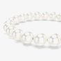 Swarovski Matrix Rhodium Plated White Crystal Pearl Bracelet 5747747