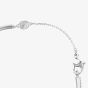 Swarovski Una Angelic Rhodium Plated Clover Bangle 5757791