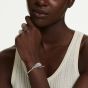 Swarovski Vienna Rhodium Plated Medium Feather Bangle 5754275