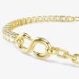 Swarovski Matrix 18ct Yellow Gold Plated Half Tennis Bracelet 5753925