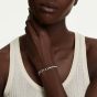 Swarovski Matrix Rhodium Plated S Link Half Tennis Bracelet 5753926