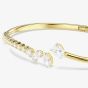 Swarovski Mesmera 18ct Yellow Gold Plated Medium Bangle 5750440