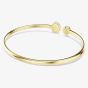 Swarovski Chroma 18ct Yellow Gold White & Blue Bangle 5757998