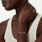 Swarovski Chroma 18ct Yellow Gold White & Blue Bangle 5757998