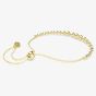 Swarovski Imaber 18ct Yellow Gold Plated Blue Bracelet 5757824