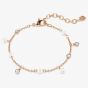 Swarovski Imber 18ct Rose Gold Plated Crystal Pearl Bracelet 5754243
