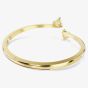 Swarovski Mesmera 18ct Yellow Gold Heart Cut Medium Bangle 5733474