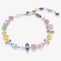 Swarovski Gema Rhodium Plated Multi Coloured Bracelet 5656427