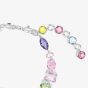 Swarovski Gema Rhodium Plated Multi Coloured Bracelet 5656427