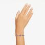 Swarovski Gema Rhodium Plated Multi Coloured Bracelet 5656427
