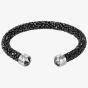 Swarovski Crystaldust Black Crystal Cuff Bangle