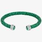Swarovski Crystaldust Green Bangle