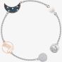 Swarovski Remix Moon Strand Multi-Coloured Mixed Metal Finish Bracelet 