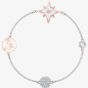 Swarovski Remix Star Strand Multi-Coloured Mixed Metal Finish Bracelet