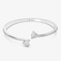 Swarovski Attract Soul White Crystal Heart Bangle 5518814 M